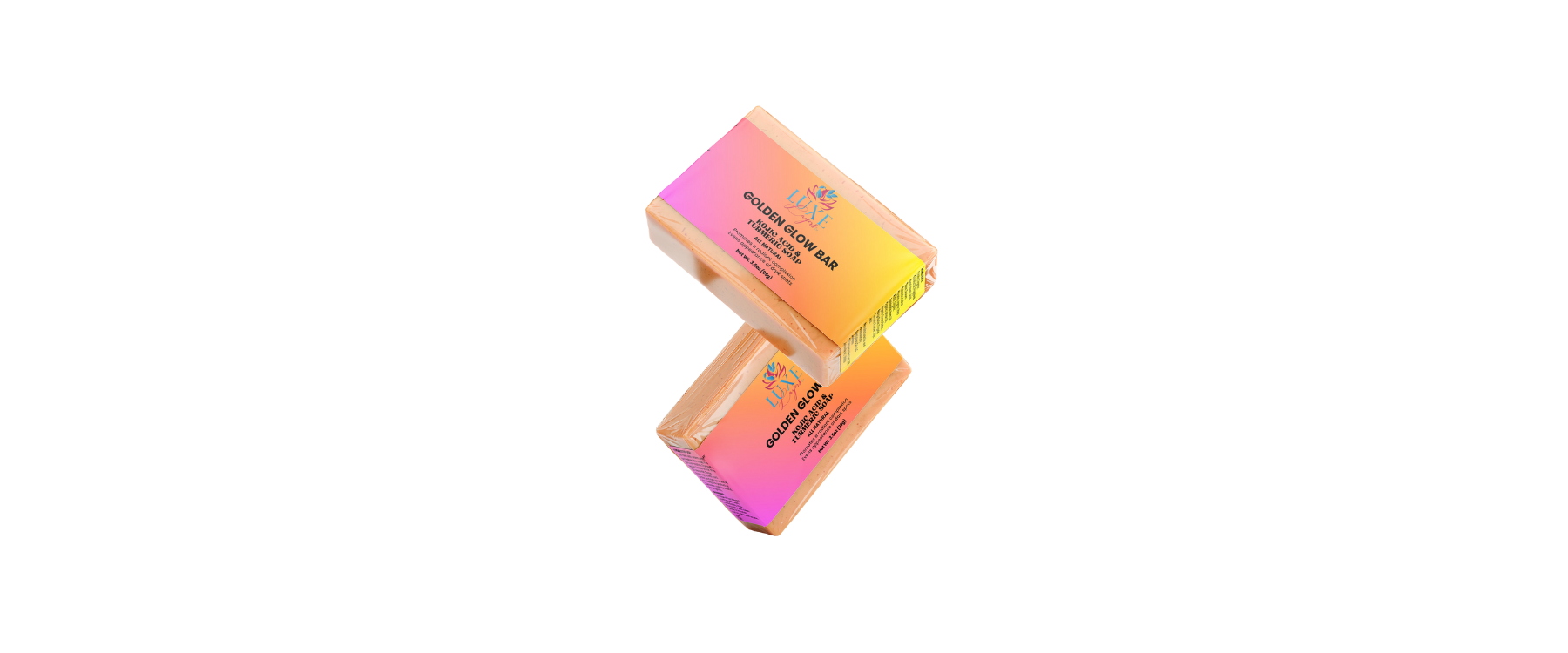 GOLDEN GLOW BAR:  KOJIC ACID & TUMERIC SOAP - Lavish Layers